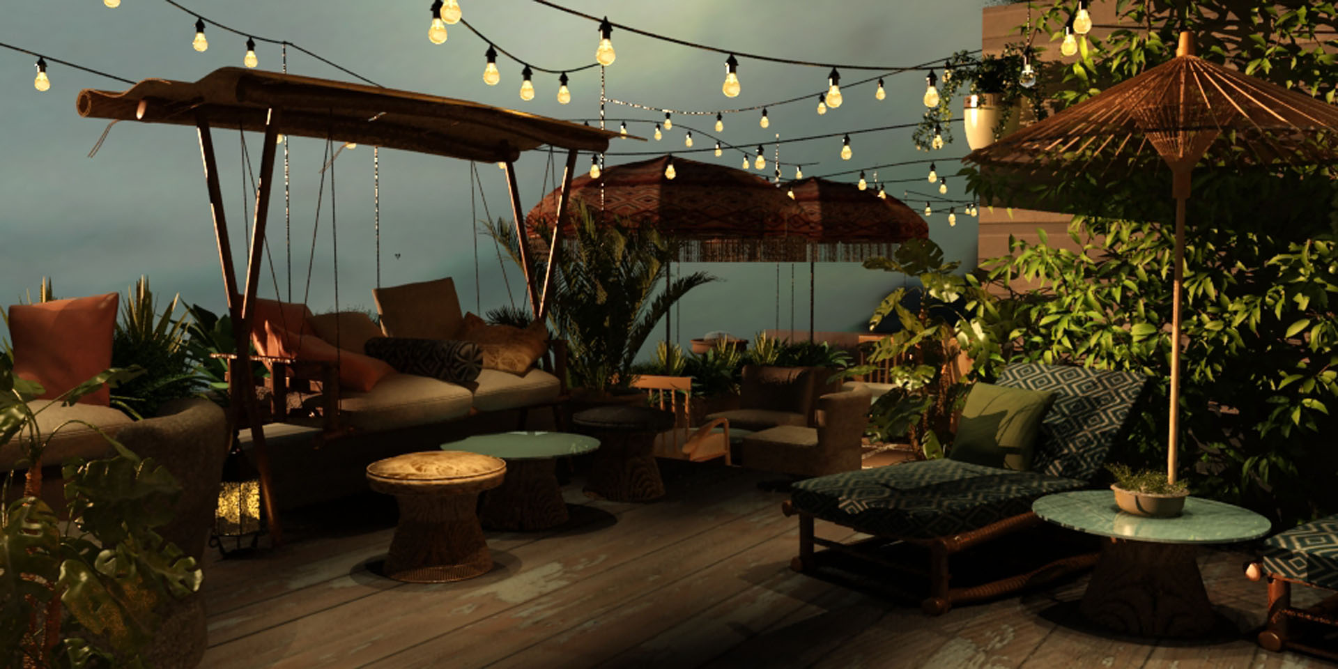 LA BOOM TERRACE Laxmi Interiors